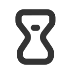 Hourglass Top SVG Icon